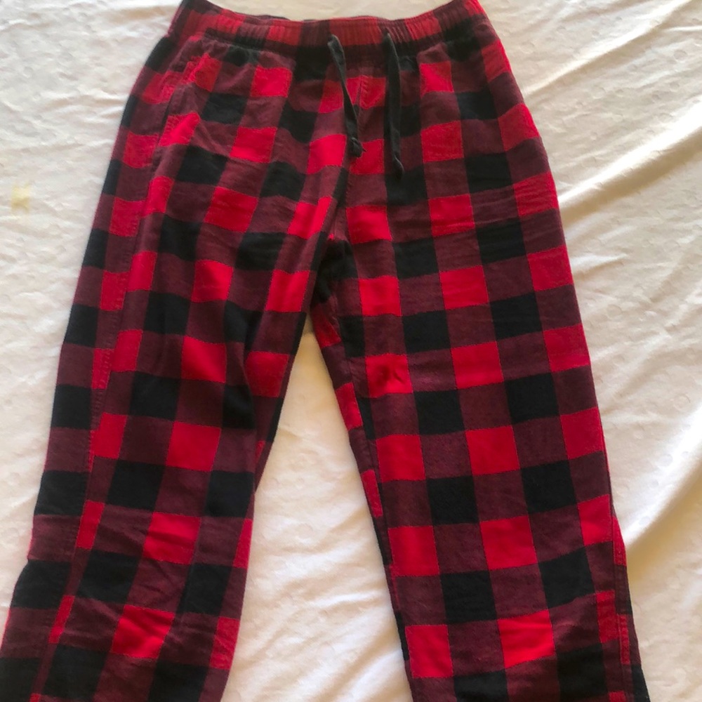 Hollister Red Pajama Pants. Discounted Shipping Until End of May.